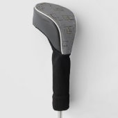 Stedelijke elegantie golfheadcover (Schuin)