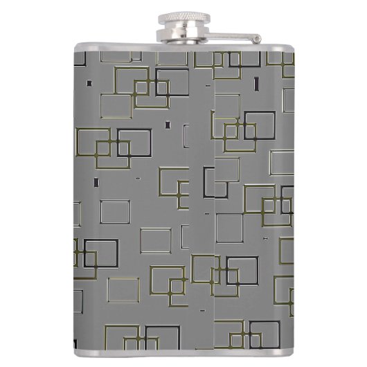 Stedelijke elegantie heupfles (Achterkant)