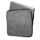 Stedelijke elegantie laptop sleeve (Voorkant Links)