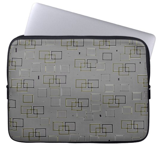 Stedelijke elegantie laptop sleeve (Voorkant)