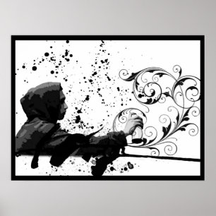 Stedelijke elegantie poster