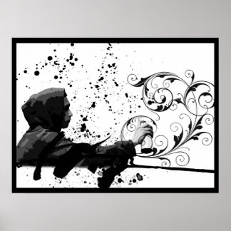 Stedelijke elegantie poster