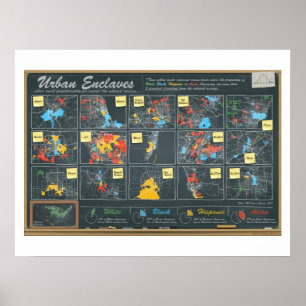 Stedelijke enclaves poster