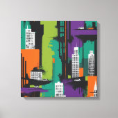 stedelijke energie canvas afdruk (Voorkant)