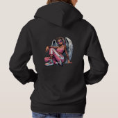 Stedelijke Engel Hoodie (Achterkant)