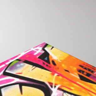 Stedelijke expressie: Graffiti Art Canvas Afdruk