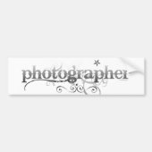 Stedelijke fotograaf bumpersticker (Voorkant)