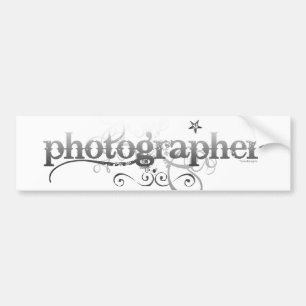Stedelijke fotograaf bumpersticker