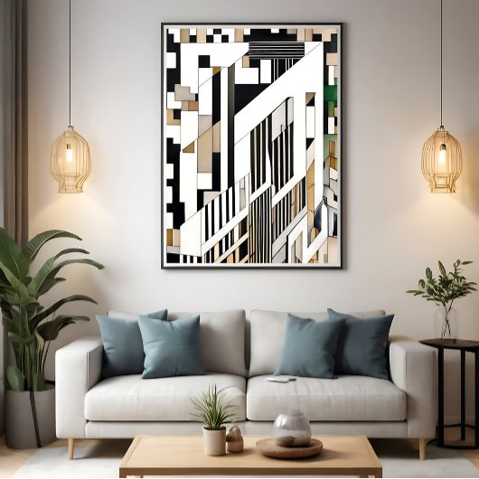 Stedelijke Fragmenten Poster