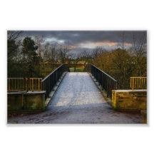 Stedelijke Frosty Voetgangersbrug, Bradford