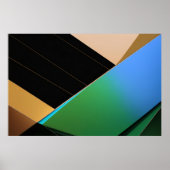 Stedelijke Geometrie Poster (Voorkant)