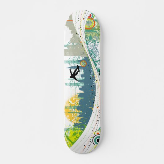 stedelijke golf persoonlijk skateboard (Voorkant)