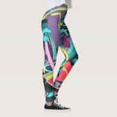 Stedelijke graffiti01 leggings (Rechts)