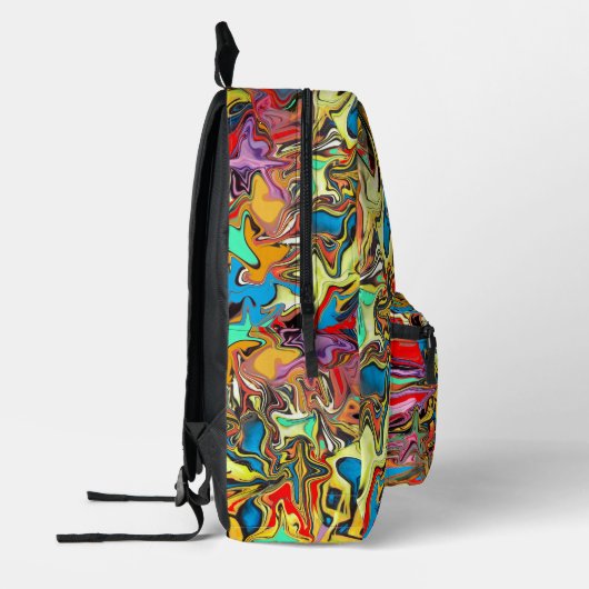 Stedelijke graffiti bedrukte rugzak (Links)