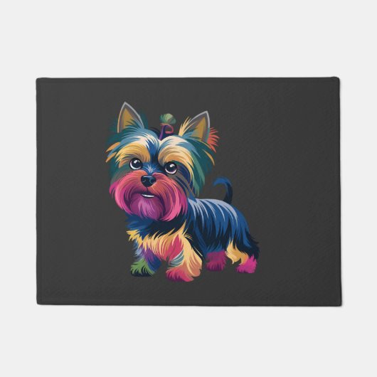 Stedelijke Graffiti Hond Deurmat (Voorkant)