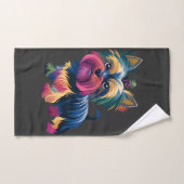 Stedelijke Graffiti Hond Handdoek (Handdoek)