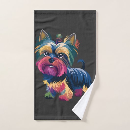 Stedelijke Graffiti Hond Handdoek (Handdoek)