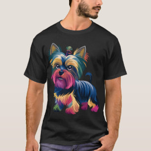 Stedelijke Graffiti Hond T-shirt
