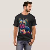 Stedelijke Graffiti Hond T-shirt (Voorkant volledig)