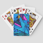 Stedelijke graffiti pokerkaarten (Achterkant)