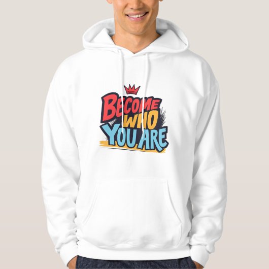 Stedelijke Graffiti Stijl Hoodie (Voorkant)