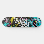 Stedelijke Graffiti Straatkunst Aangepaste ThrowUp Persoonlijk Skateboard (Horizontaal)