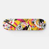 Stedelijke Graffiti Straatkunst Aangepaste ThrowUp Persoonlijk Skateboard (Horizontaal)