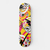 Stedelijke Graffiti Straatkunst Aangepaste ThrowUp Persoonlijk Skateboard (Voorkant)
