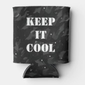 Stedelijke Grijze Camouflage Patroon Koeler (Voorkant)