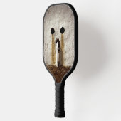 Stedelijke Grunge Blootgestelde Waterleiding Pickleball Paddle (Links)