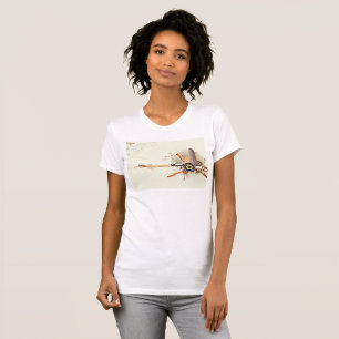 Stedelijke Grunge Straatkunst Grafisch Design T-shirt