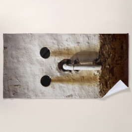 Stedelijke grunge strandlaken