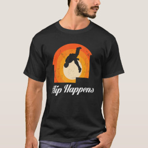 Stedelijke Gymnastiek Muur Rennen voor Traceur Par T-shirt