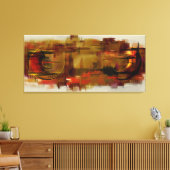 Stedelijke hallucinaties op mijn muur canvas afdruk (Insitu (Woonkamer))