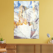 Stedelijke Herfst Abstract Canvas Afdruk (Insitu (Woonkamer))