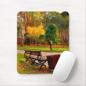 Stedelijke Herfst    (HDR) Muismat (Met muis)