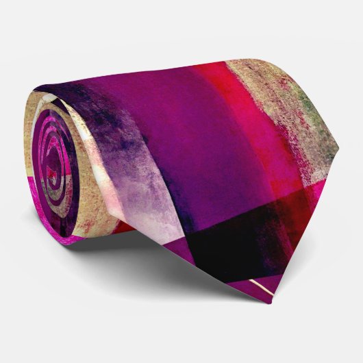 Stedelijke hete roze stropdas (Opgerold)