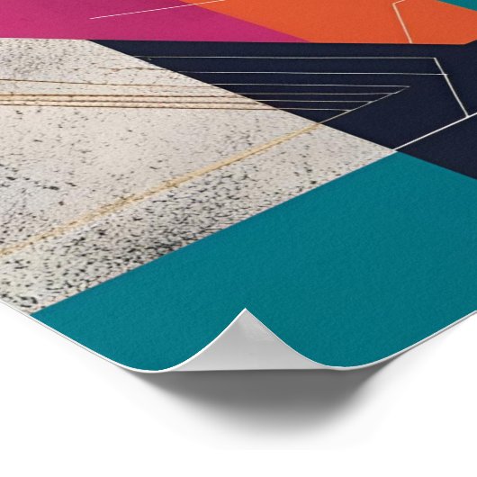 Stedelijke hoeken in beweging poster (Hoek)