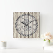 Stedelijke houten plankjes, n.e.g. vierkante klok (Huis)