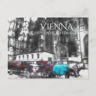 Stedelijke kathedraal in Wenen Briefkaart