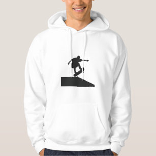 Stedelijke Kickflip Skateboarden Silhouet Hoodie