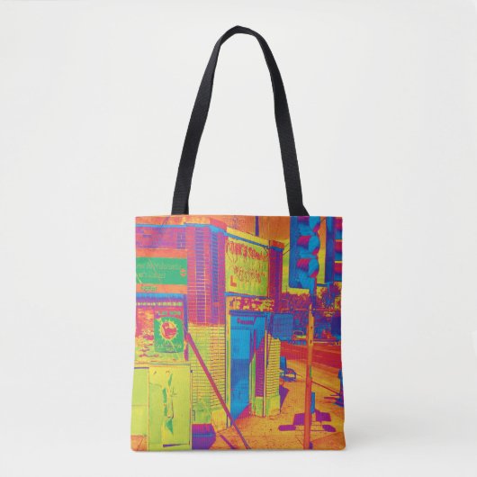 Stedelijke kleur tote bag (Voorkant)