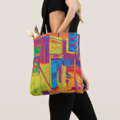 Stedelijke kleur tote bag (Dichtbij)