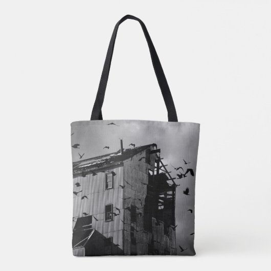 Stedelijke Kraaien Tote Bag (Achterkant)