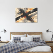 Stedelijke Kruising Canvas Afdruk (Insitu (Slaapkamer))