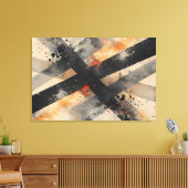Stedelijke Kruising Canvas Afdruk (Insitu (Woonkamer))