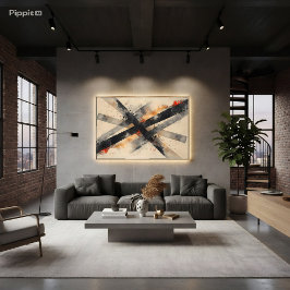 Stedelijke Kruising Canvas Afdruk