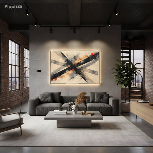 Stedelijke Kruising Canvas Afdruk