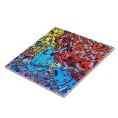 Stedelijke Kunst 12. Tegeltje (Zijkant)