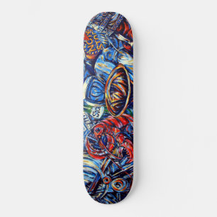 Stedelijke Kunst 14. Persoonlijk Skateboard